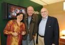 Iole e Enrico Cisnetto insieme con Rolly Marchi